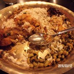 ナングロガル - 最後は混ぜて頂きます