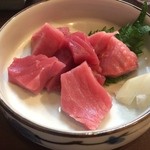 よねさん - 鮪刺し・800円＜2016年3月再訪＞