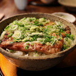 うなぎ白焼丼（上）