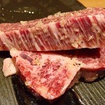 焼肉 矢澤 - シャトーブリアン  かなり綺麗なほう