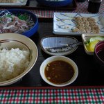 金沢食堂 - アジたっぷり定食写真