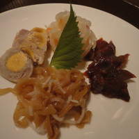 中国飯店 紫玉蘭 - タパス四点盛り