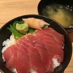 目利きの銀次 - 朝得 サービスまぐろ丼〜(*^◯^*)❤️