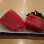 魚三酒場 - マグロ赤身　420円