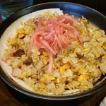 らーめん屋 小川 - 半炒飯