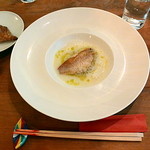 エスパイ クック コウベ - ノドグロとローズマリーのソース