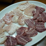 焼肉政ちゃん - 並ミノ、ツラミ16.2