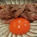 おにく 花柳 - 焼きすき焼き