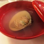 おにく 花柳 - 地蛤潮汁