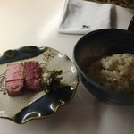 おにく 花柳 - 味噌幽庵焼き