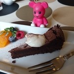 イタリア料理 アチェルボ - デザート　ガトーショコラ