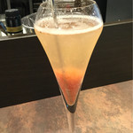 ル ボークープ - 栃おとめのシャンパンカクテル　2016-3