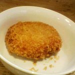 とんかつ おさむ - トッピングコロッケ100円