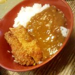 とんかつ おさむ - カレー100円でミニカツカレーにして〆