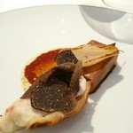 La Cime - 葉玉葱とごぼうのパイ　鹿児島産黒毛和牛