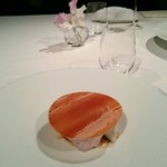 モトイ - 金柑のコンポート、トリュフの香り添え