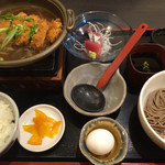 Kitahachi Taraiudon - カツ玉定食