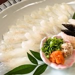 幸喜屋 - 城下かれいの刺身