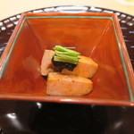 青華こばやし - 28年3月　鮟肝　生海苔