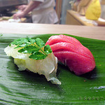 末吉鮓 - 鮃の昆布締め　中トロ