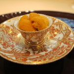 青華こばやし - 28年3月　蒸し雲丹　塩で