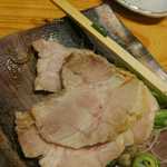 ちゃんこ ごっつ庵 - 自家製の塩豚