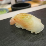 鮨 まつもと - サメカレイ(2016年3月)