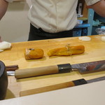 鮨 まつもと - からすみ(2016年3月)