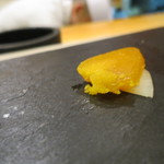 鮨 まつもと - からすみ(2016年3月)