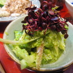 酒中花 空心  - 水たこのさわやか花山椒ソース