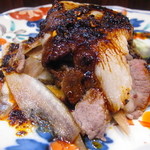 酒中花 空心  - 鳥取県産月ノ輪熊の雲白肉〜煮詰め醤油で〜