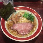 麺処 懐や - 醤油ラーメン（細麺） 