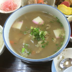 のみの郷 - 味噌味のスープです

飲み干してしまいました