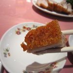 菜香新館 - この皮がサクサクのパリパリ。