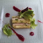 ダン ル シャン - 秋刀魚と茄子のテリーヌ