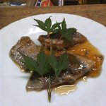 独酌　三四郎 - かすべの煮つけ