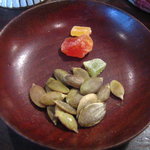茶芸館 甜 - カボチャの種・ドライフルーツ