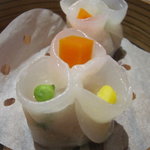 菜香新館 - もっちりした透明感のある皮がまた美味しいんです。