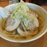 突撃ラーメン - 塩チャーシュー大盛り