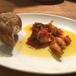 シチリア屋 - つぶ貝のインパデッラ