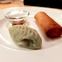 翠林 - 薬膳火鍋ディナー　点心二種