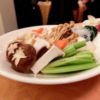 翠林 - 薬膳火鍋ディナー 野菜