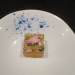 馳走　かく田 - ＜2016年3月＞先付：天然とらふぐ煮凍り