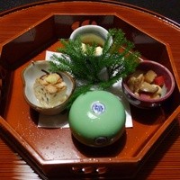 花咲 錦店 - ２０１６年　前菜４種