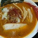 海老秀 苫小牧店 - 海老秀ラーメンと小ライス