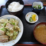 Mikasaya Shiyokudou - 味噌炒め定食