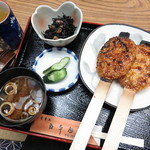 Goheida Kura - 多治見市「五平田 蔵」の五平田定食630円  2015.6.17撮影