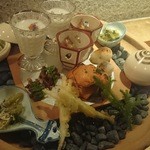 祇園迦陵 - 相変わらず見事な焼八寸