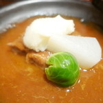 さ行 - マッシュポテトと芽キャベツも乗って