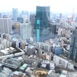 アジュール フォーティーファイブ - 店内のテーブル席の風景です